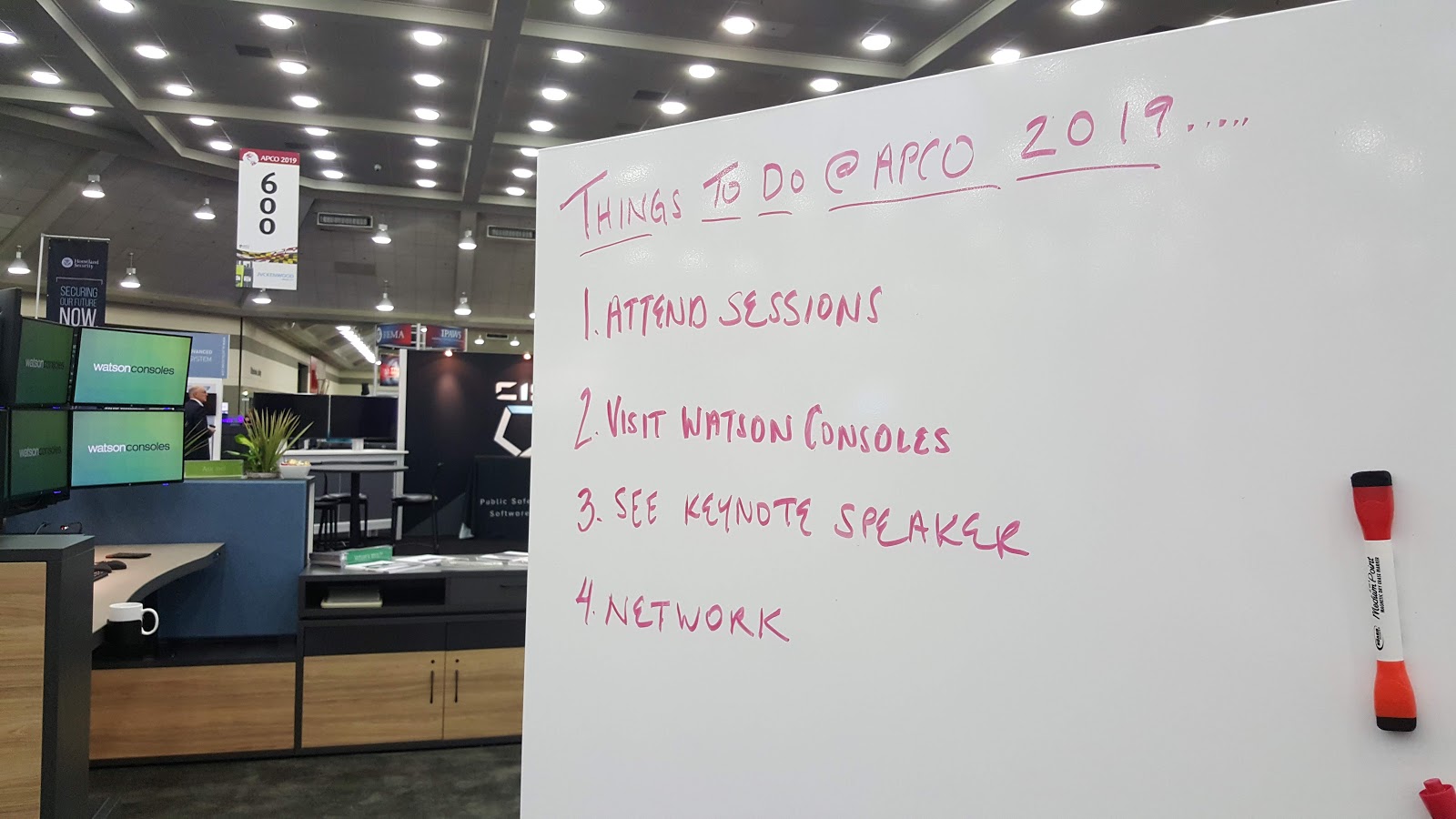 Watson Console at APCO