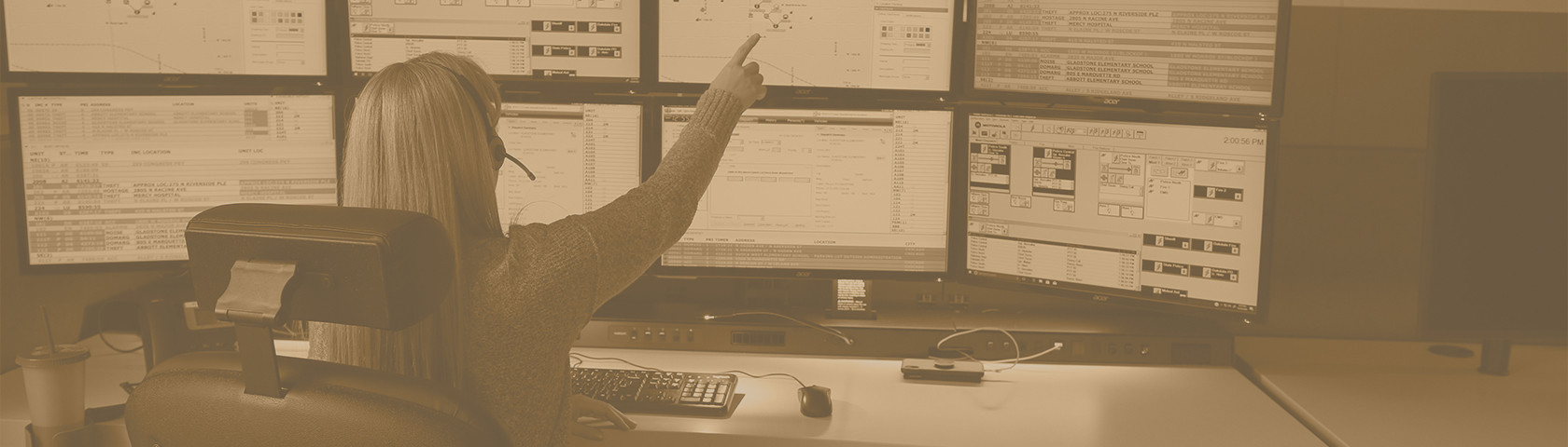 In the news masthead