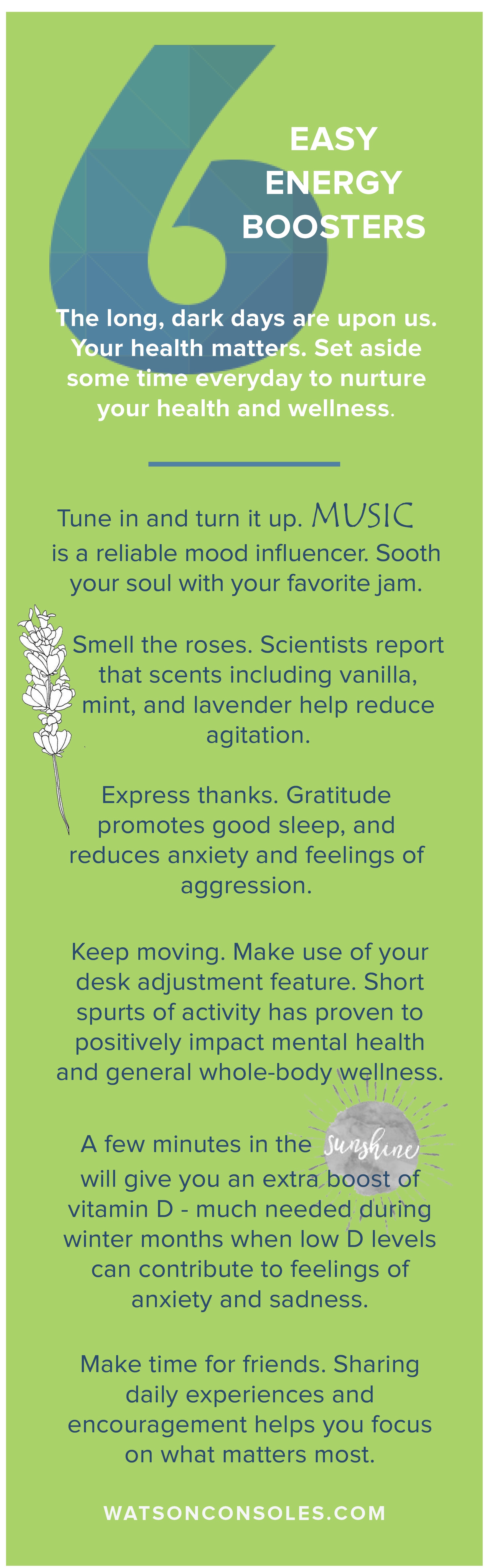 6 Steps for Busting Winter Blues