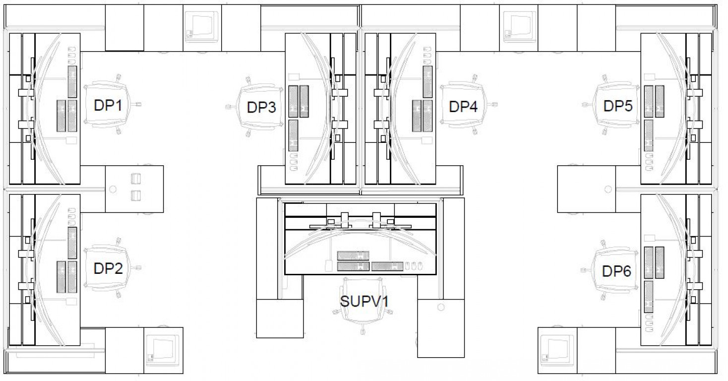 Watson Consoles dispatch center layout Summit floorplan