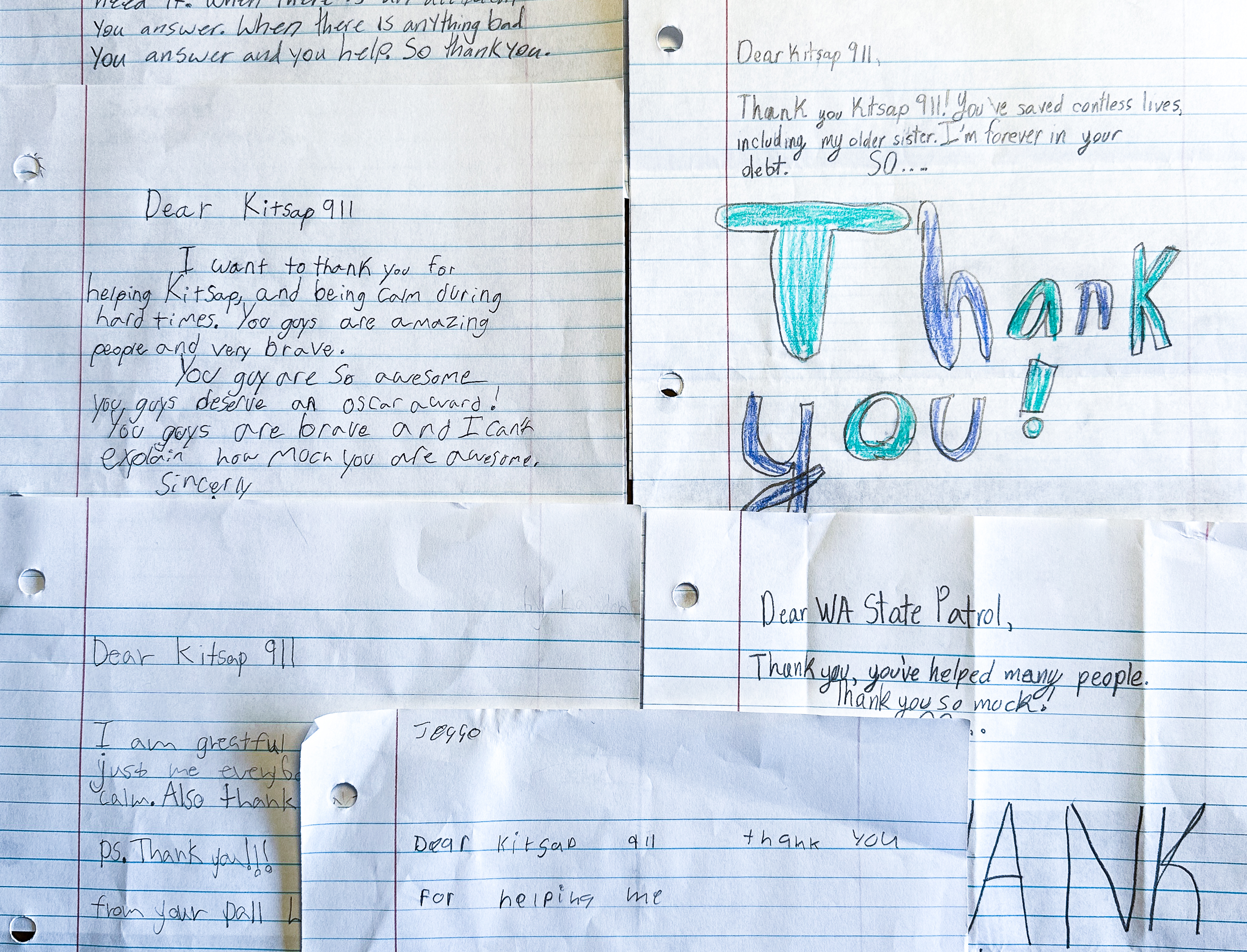 Image 3-Gordon Elementary-Student letters-Watson Gratitude